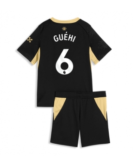 Manchester City Marc Guehi #6 Maglia Gara Trasferta Repliche 2026-27 Bambino Maniche Corte Manchester City Marc Guehi #6 Maglia Gara Trasferta Repliche 2026-27 Bambino Maniche Corte